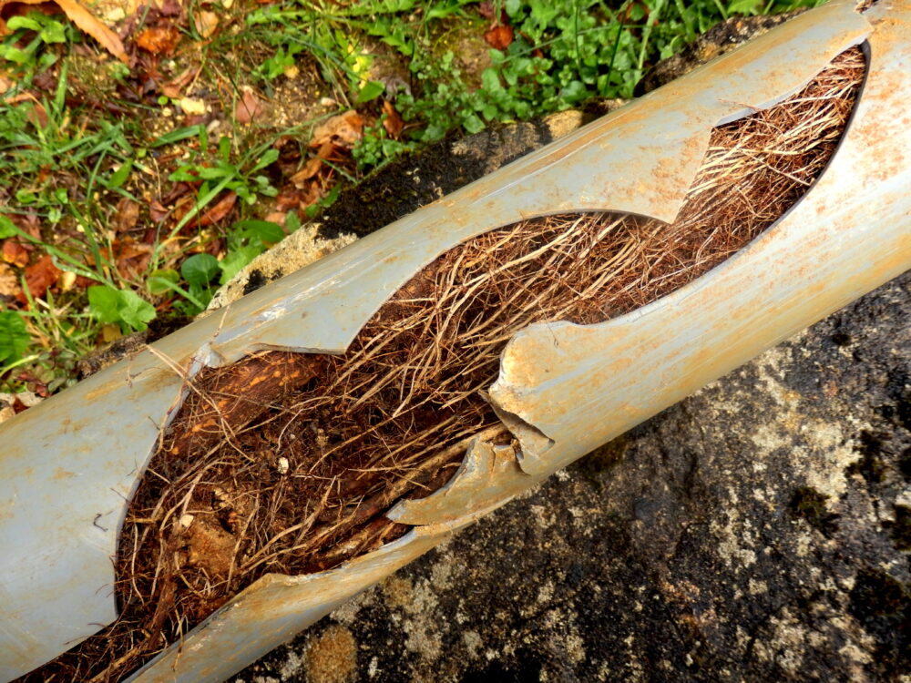 signs of sewer line problems